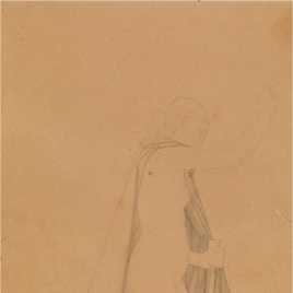 Estudio para la figura de San Miguel. Regina Coeli