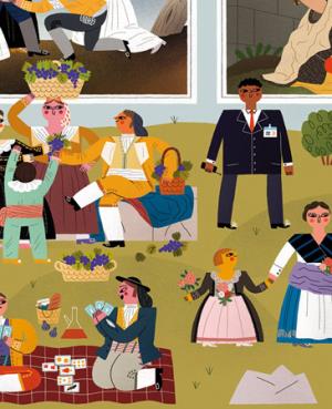 Plano para familias del Museo del Prado