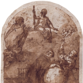 La Virgen intercediendo por la Humanidad