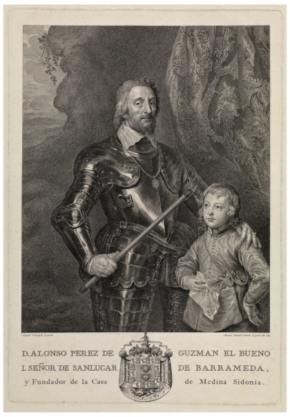 Imagen de la obra: "El conde de Arundel y su nieto Thomas"