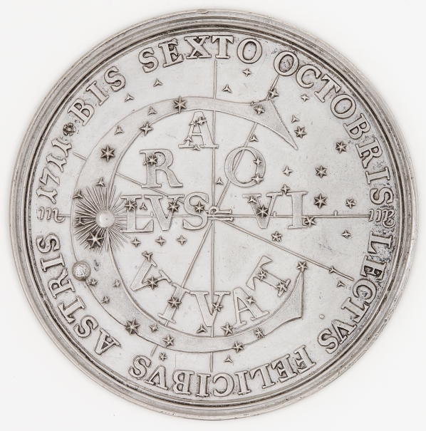 Imagen de la obra: "Carta astral del día de la coronación del emperador Carlos VI de Austria"