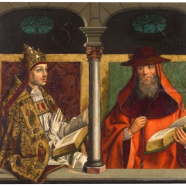San Gregorio Magno y san Jerónimo