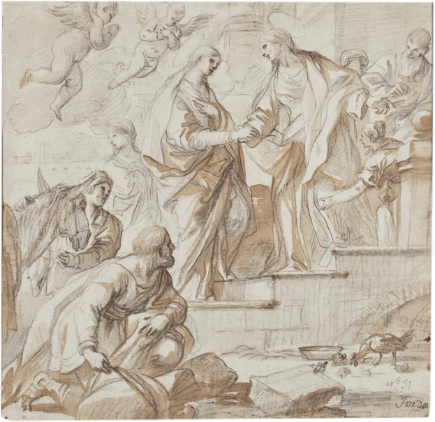 Imagen de la obra: "La Visitación"