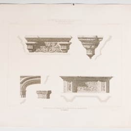 Detalles de la portada de la Universidad de Salamanca