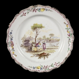 Plato. Vajilla de la Veuve Perrin