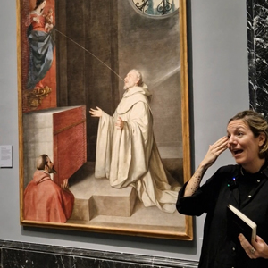 Weekly sessions in English: “Saint Bernard and the Virgin”, by Alonso Cano (1645-1652)