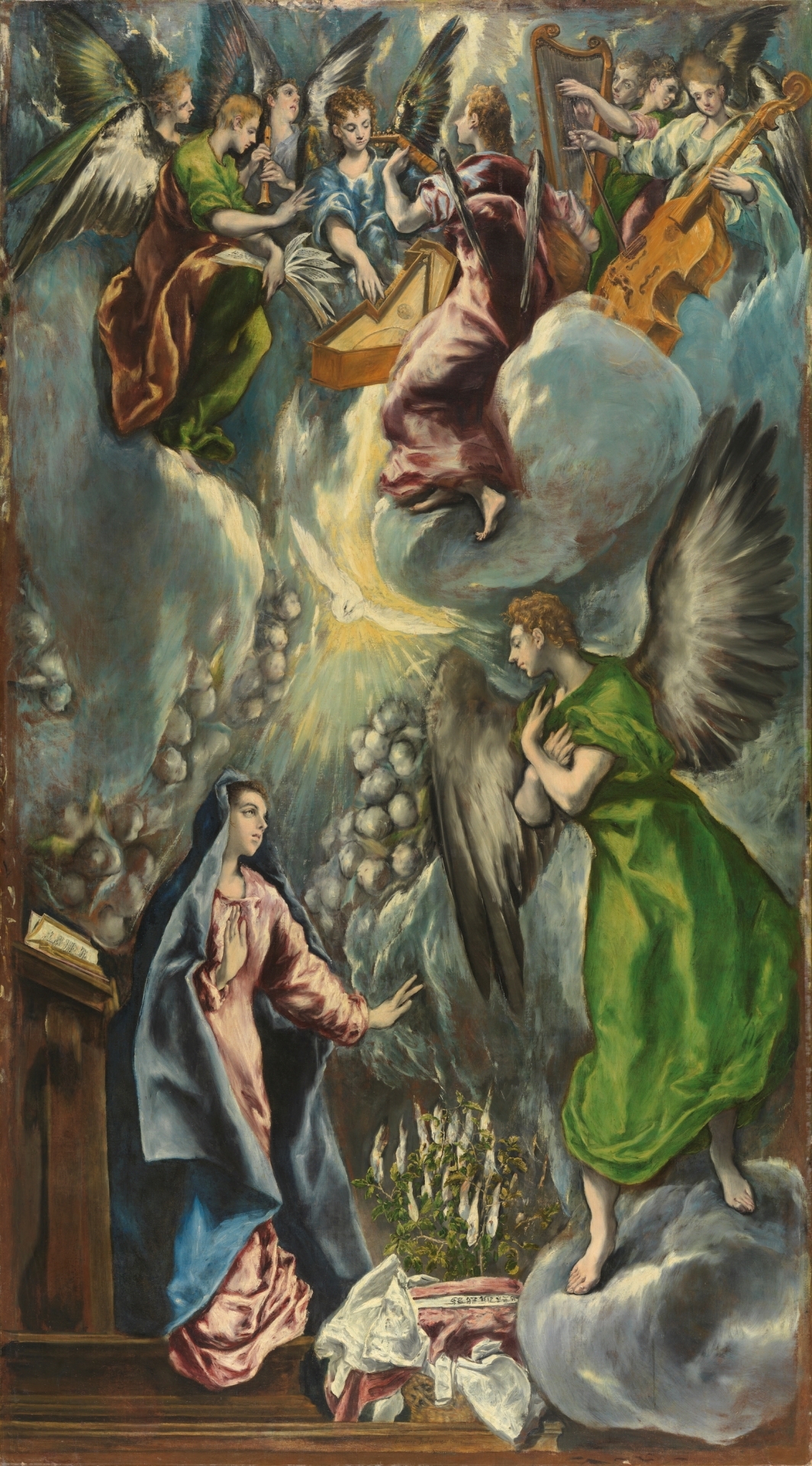 Pinturas del retablo mayor del ­Colegio de Doña María de Aragón [El Greco]