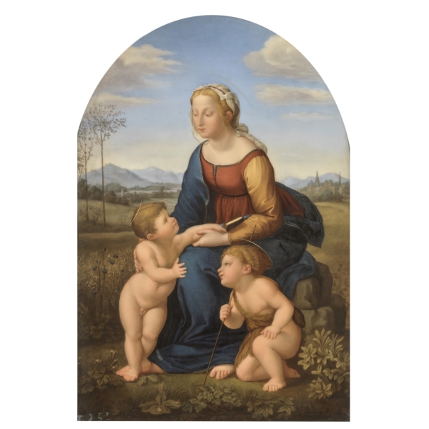 Imagen de la obra: "La Virgen con el Niño y San Juanito"