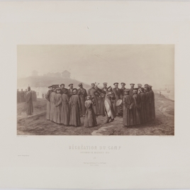Pasatiempo en el campamento. Recuerdo de Moldavia, 1854