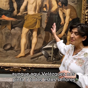 El chisme mitológico que cuenta Apolo en "La fragua de Vulcano" de Velázquez (1630) ha sido uno de vuestros vídeos favoritos de 2025 en nuestra cuenta de Instagram