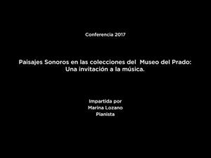 Paisajes sonoros en las colecciones del Museo del Prado: una invitación a la música