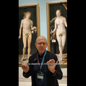 Jerry Saltz en el #MuseodelPrado: "Adán" y "Eva", de Durero, 1507
