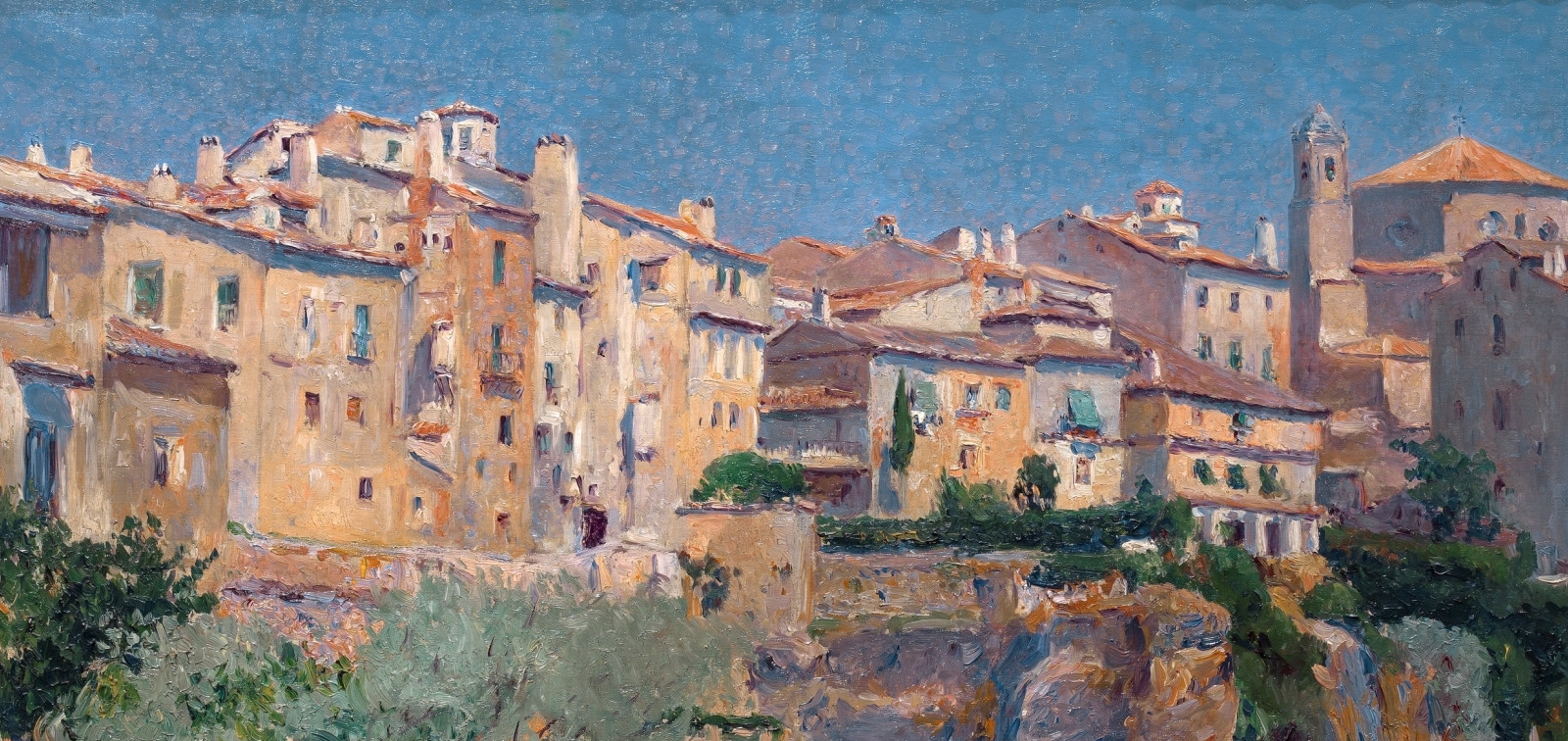 A cualquier otra parte. Parada X. Cuenca desde el patio del Cuarterón