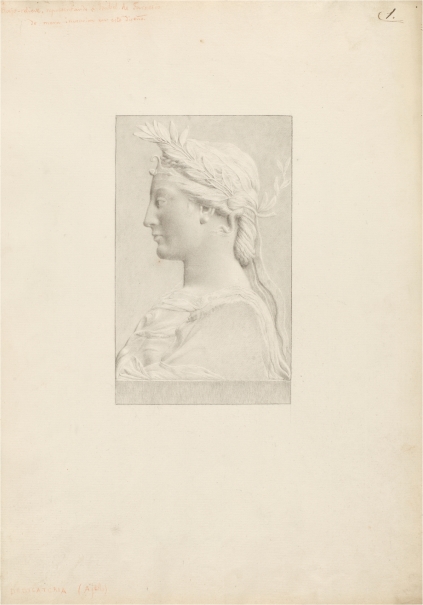 Image of the artwork: "Olympias, mother of Alexander the Great"