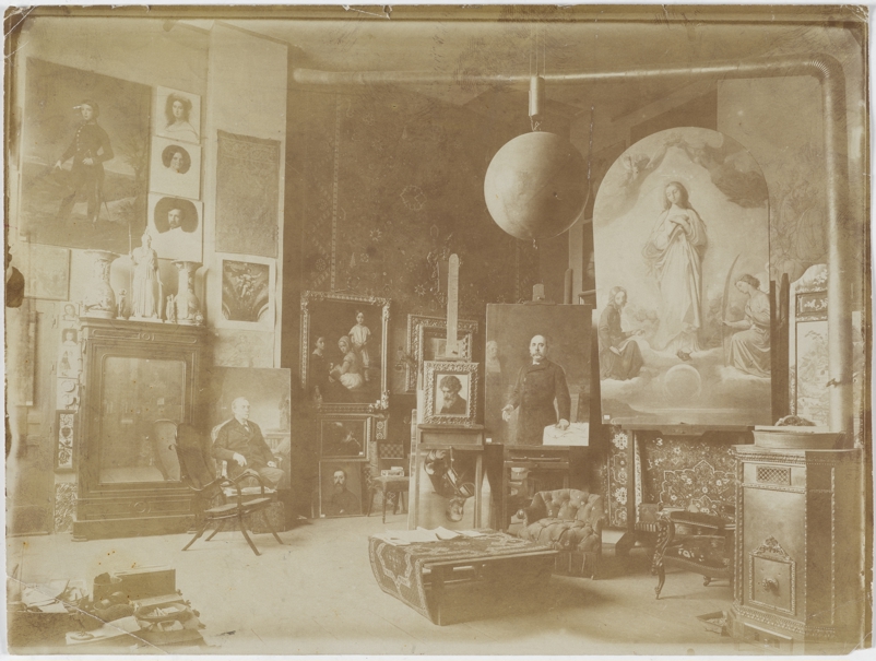 Estudio de Federico de Madrazo en Madrid
