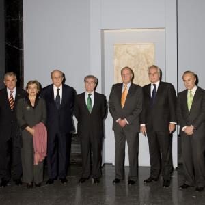 His Majesty the King inaugurated the exhibition "Among Gods and Men. Classical Sculptures from the Albertinum in Dresden and the Museo del Prado"
