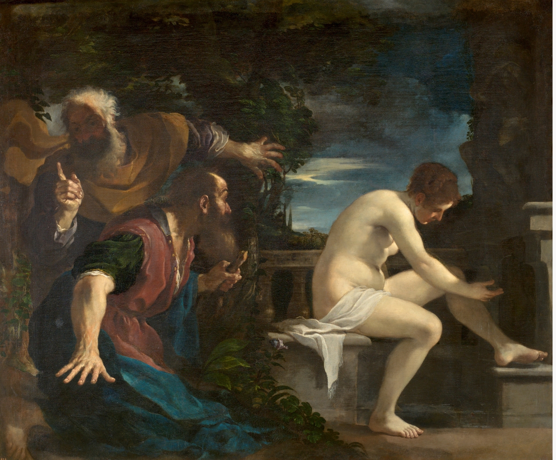 Susana y los viejos [Guercino]