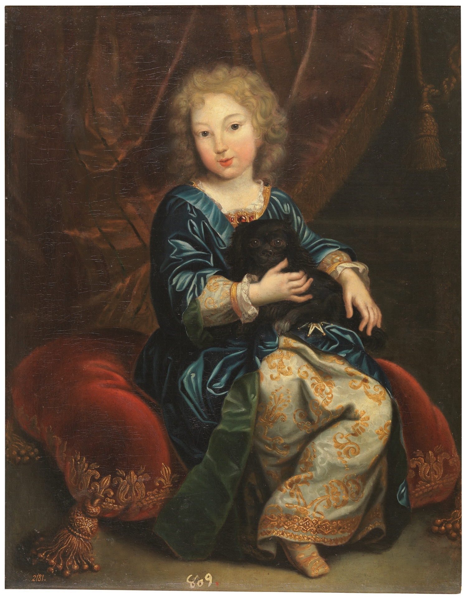 Felipe de Borbón, duque de Anjou y futuro Felipe V de España, niño -  Colección - Museo Nacional del Prado