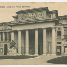 Museo del Prado, vista de la fachada oeste o de Velázquez