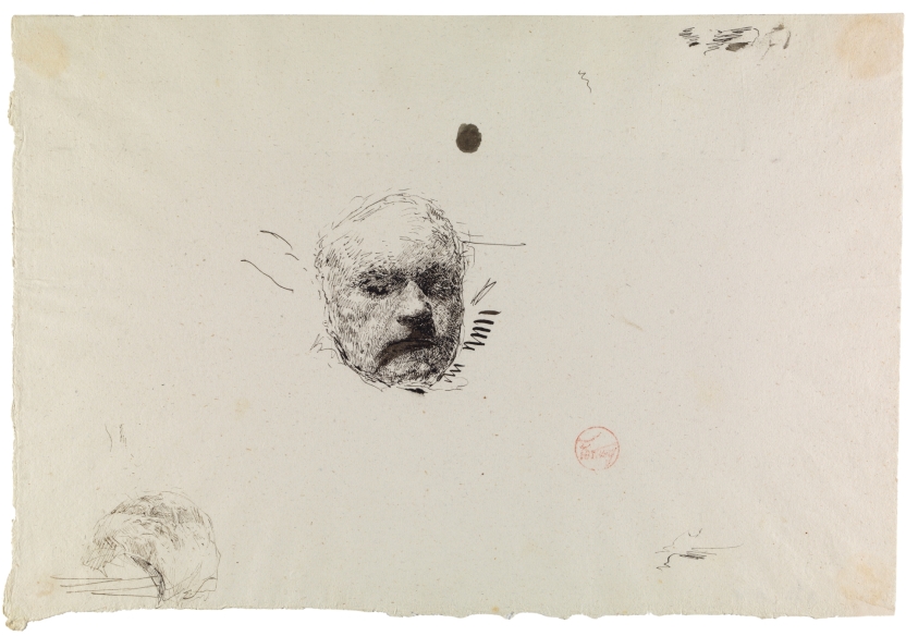 Imagen de la obra: "Máscara de Beethoven"