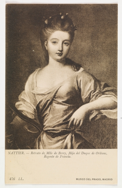 Imagen de la obra: "Retrato de Mlle de Berry"