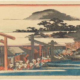 Alrededores del templo de Shiba (Shiba Shinmei Keidai)