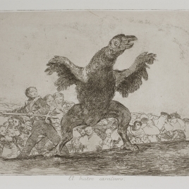 El buitre carnívoro