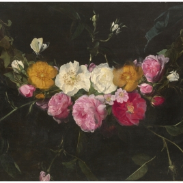 Guirnalda de rosas