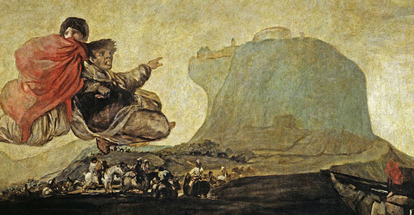 <em>Asmodea</em>, Francisco de Goya y Lucientes, comentada por José Caballero