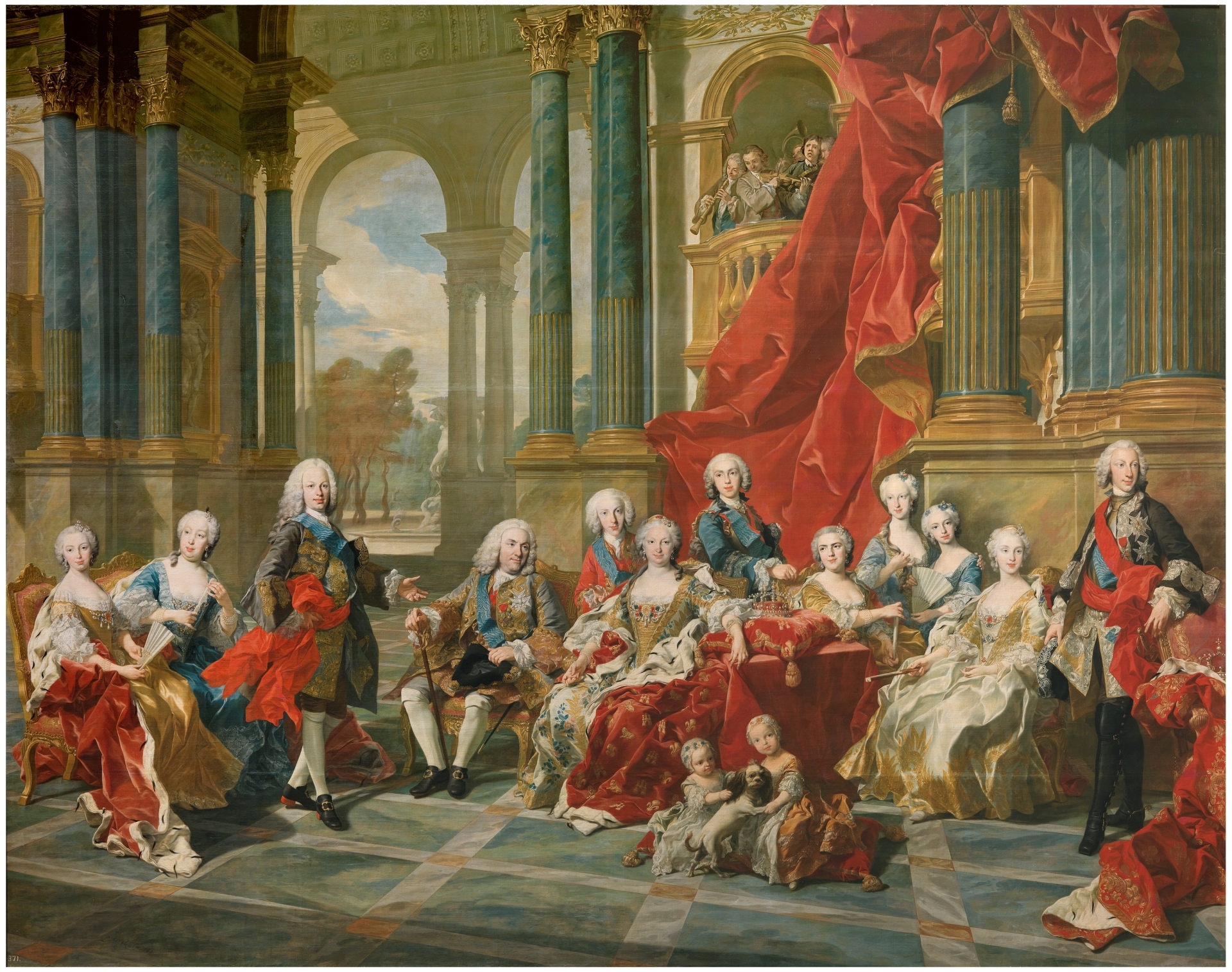 Familia de Felipe V, La [Van Loo]