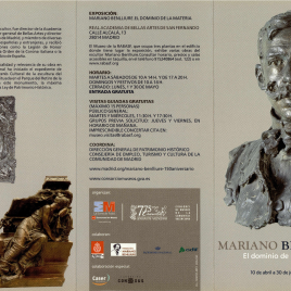 Mariano Benlliure : el dominio de la materia / Real Academia de Bellas Artes de San Fernando.