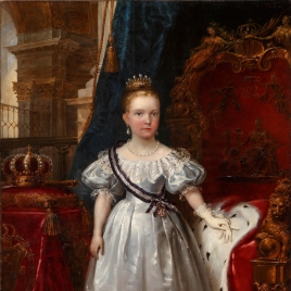 Isabel II, niña