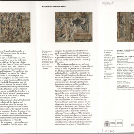 Los amores de Mercurio y Herse : una tapicería rica de Willem de Pannemaker = The Loves of Mercury and Herse : a Tapestry Series by Willem de Pannemaker / Museo Nacional del Prado.