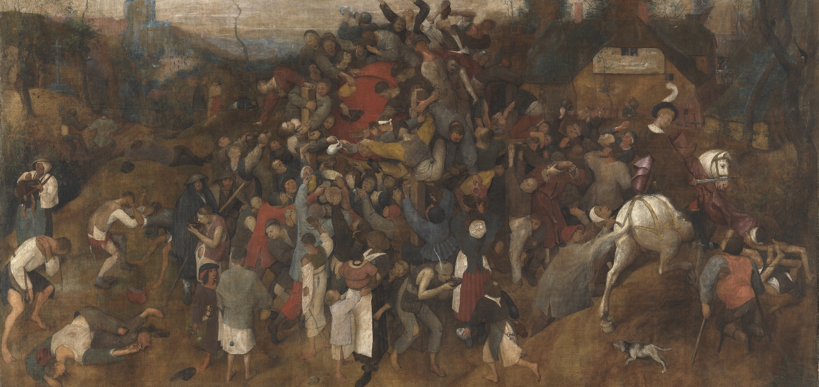 Instalación especial: El vino de la fiesta de San Martín de Bruegel el Viejo