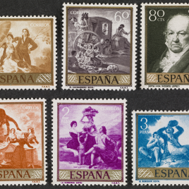 Serie de sellos Goya