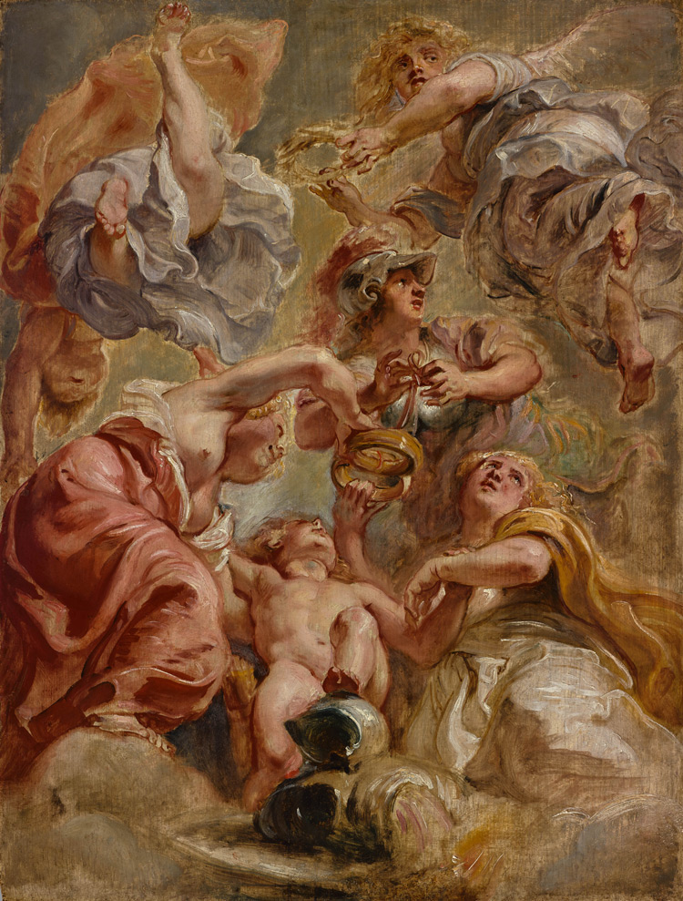 Paintings for the Banqueting House ceiling