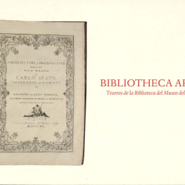 Invitación para una visita a la exposición "Bibliotheca Artis. Tesoros de la Biblioteca del Museo del Prado"