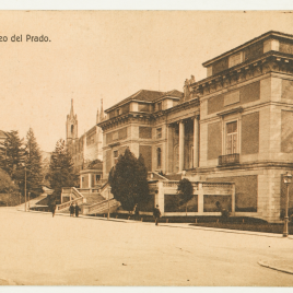 Museo del Prado, vista de la fachada norte o de Goya