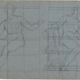 Dos desnudos femeninos sentados (la Poesía y la Música) / La Pintura y la Filosofía