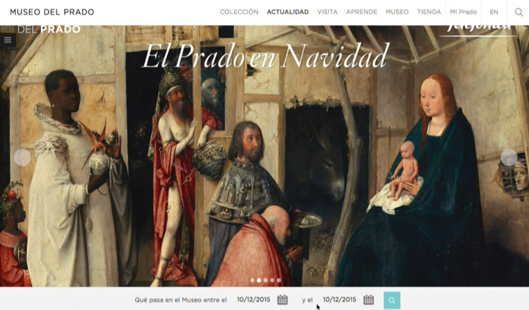 Presentación del nuevo website del Museo Nacional del Prado