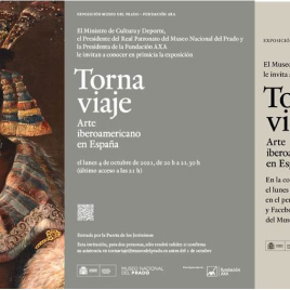 Invitación para conocer la exposición "Tornaviaje. Arte iberoamericano en España"