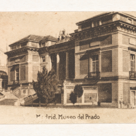 Museo del Prado, vista de la fachada norte o de Goya