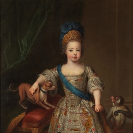 Luis XV, niño