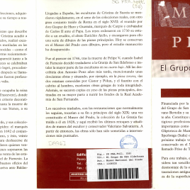 El Grupo de San Ildefonso : la restauración / Museo Nacional del Prado.
