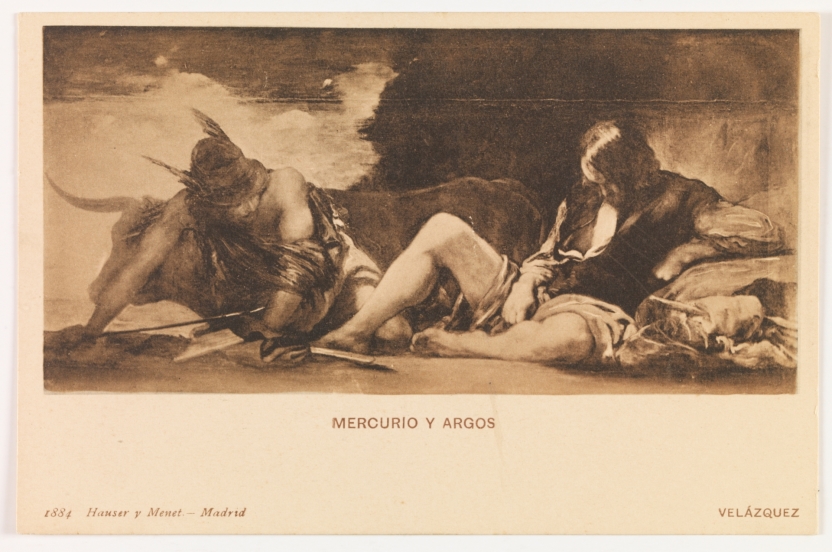 Imagen de la obra: "Mercurio y Argos"