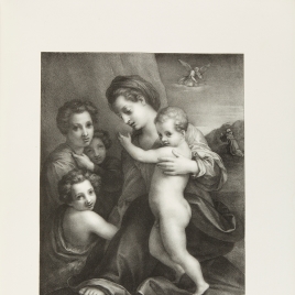 La Virgen con el Niño, San Juan y ángeles