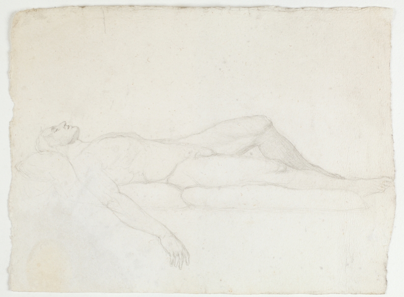 Imagen de la obra: "Estudio de desnudo masculino para el cuerpo de Viriato"