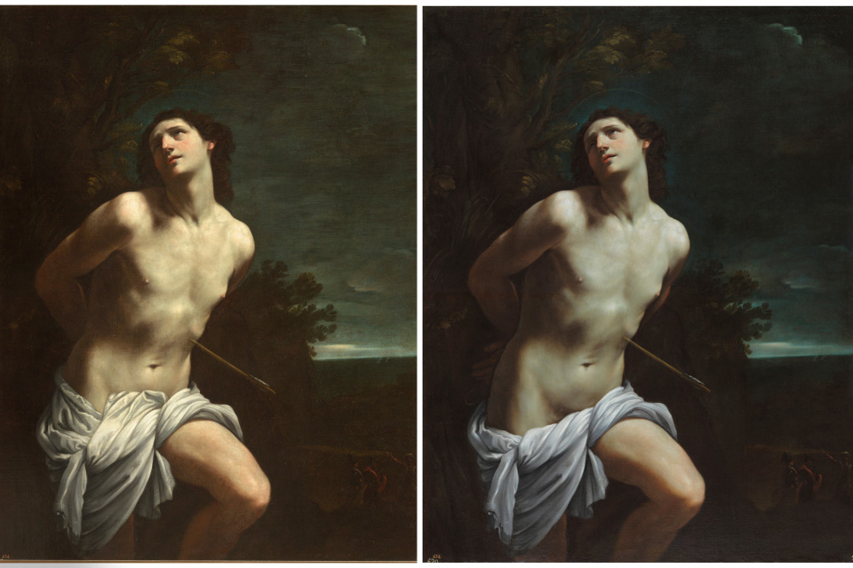 El Museo Nacional del Prado recupera la extraordinaria belleza original del San Sebastián de Guido Reni