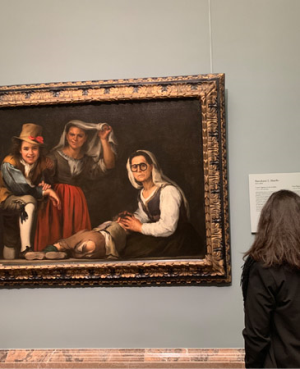 Nada de lo que ocurre es decente: Cuatro figuras en un zaguán de Murillo o la metáfora de Pármeno