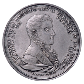 Homenaje de Carlos María Bustamante a Fernando VII